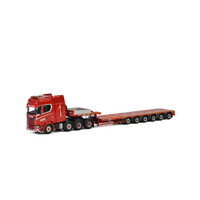 WSI Models Scania S 8x4 met Nooteboom MCO PX 6 asser (1:50)
