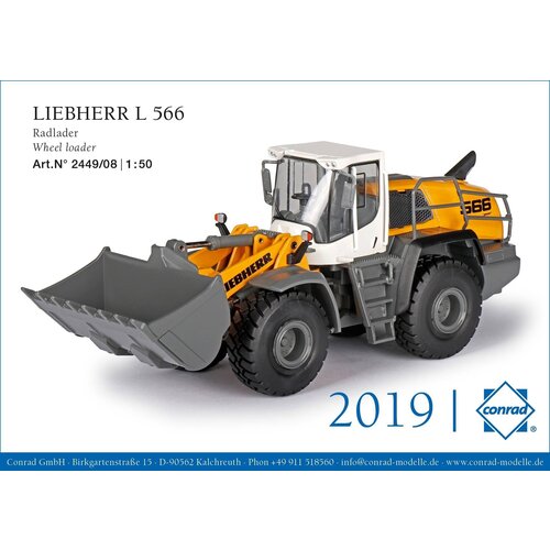 Conrad Modelle Liebherr L566 Xpower shovel (1:50)