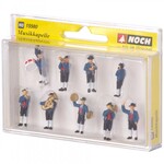 Noch Muziek band / orkest figuren set (1:87)