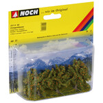 Noch Sinasappelbomen 3 stuks (4 cm hoog)