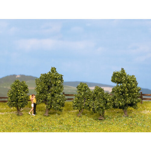 Noch Struiken groen 5 stuks (3 / 4 cm)