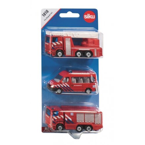 Siku 1818 - Brandweer voertuigen set "Nederland"