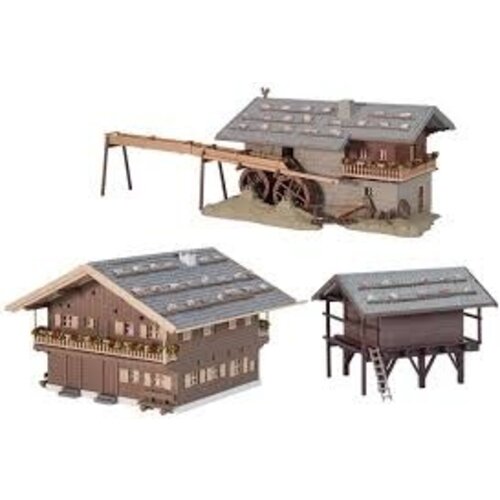 Faller Alpen dorp aktie set (1:87)