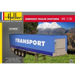 Heller Huif oplegger 3 as bouwdoos (1:24)