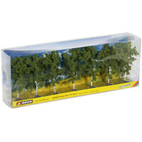 Noch Berken bomen 7 stuks (10 cm hoog)