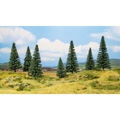 Noch Dennen bomen 7 stuks (8 - 14 cm hoog)