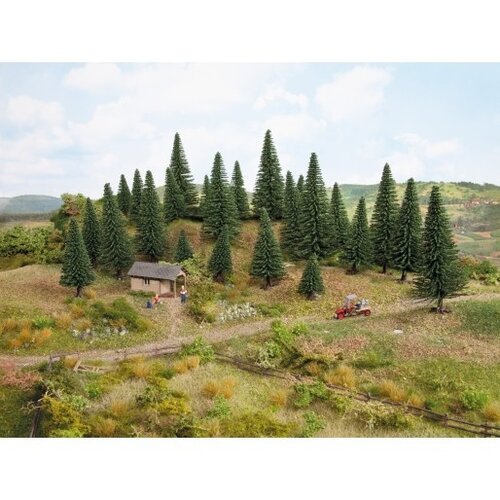 Noch Dennen bomen 15 stuks (5 - 9 cm hoog)