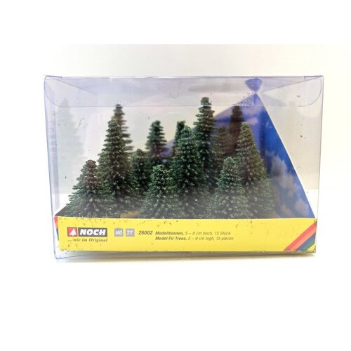 Noch Dennen bomen 15 stuks (5 - 9 cm hoog)