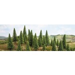 Noch Sparren bomen 15 stuks (5 - 9 cm hoog)