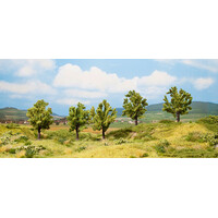 Noch Appel bomen met appels 5 stuks (8 cm hoog)