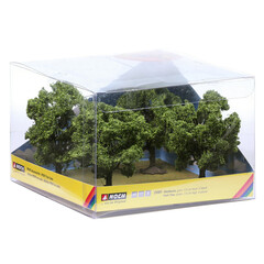 Noch Fruitbomen groen Profi serie 4 stuks ( 7,5 cm hoog)