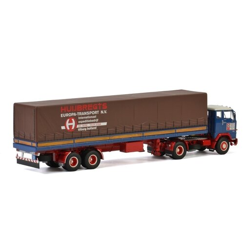 WSI Models 01-2600 - Huijbregts - Volvo F88 met huifoplegger (1:50)