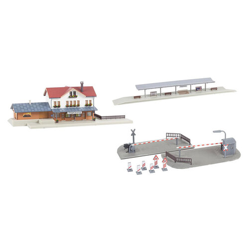 Faller Station Vogelsang Actie set (N / 1:160)
