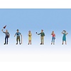 Noch Vakantiegangers figuren set (1:87)
