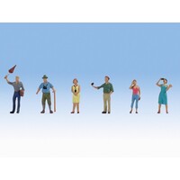 Noch Vakantiegangers figuren set (1:87)
