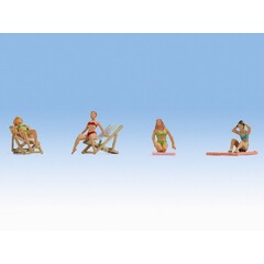 Noch Zonnebaden figuren set (1:87)