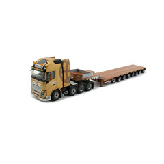 WSI Models Rensink - Volvo Globetrotter XL 8x4 met Nooteboom dieplader (1:50)