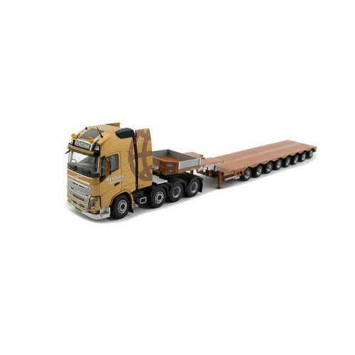 WSI Models Rensink - Volvo Globetrotter XL 8x4 met Nooteboom dieplader (1:50)