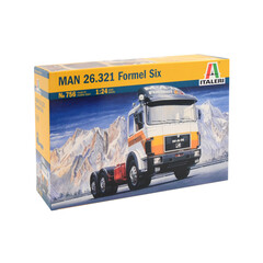 Italeri 756 - MAN 26.321 Formel Six Vrachtwagen bouwdoos (1:24)