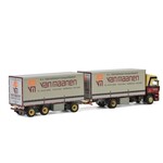 WSI Models 01-2829 - Van Maanen - DAF 3600 bakwagen met aanhanger (1:50)