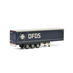 WSI Models 04-2074 - DFDS - Huif oplegger 3as (1:50)