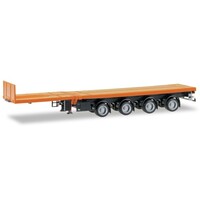 Herpa Nooteboom Tele trailer 4 as oranje (1:87)