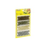 Noch Gras bundels natuur tinten 92 stuks 12 mm hoog