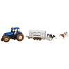 Siku 8607 - New Holland T8.390 met Ifor veetrailer (1:32)