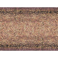 Noch 3D karton plaat bakstenen geelbont (25 x 12,5 cm)