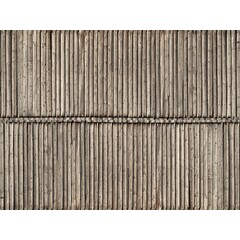 Noch 3D karton plaat houten wand / muur (25 x 12,5 cm)