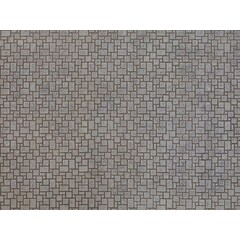 Noch 3D karton plaat moderne straat stenen (25 x 12,5 cm)