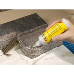 Noch 3D karton plaat onregelmatige klinker bestrating (25 x 12,5 cm)