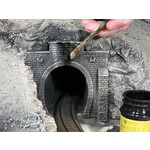 Noch Graniet stenen muur hardschuim (66 x 12,5 cm)
