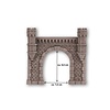Noch Graniet stenen tunnel portaal hardschuim (16 x 15,2 cm)
