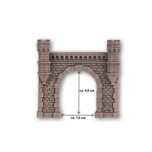 Noch Graniet stenen tunnel portaal hardschuim (16 x 15,2 cm)