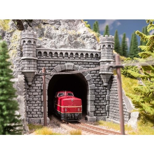 Noch Graniet stenen tunnel portaal hardschuim (16 x 15,2 cm)