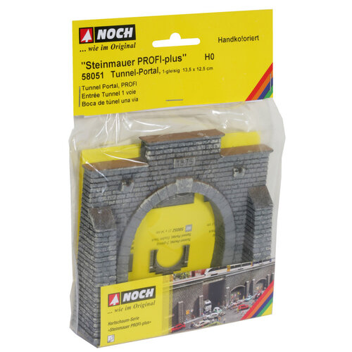 Noch Profi-plus stenen tunnel portaal hardschuim (13,5 x 12,5 cm)