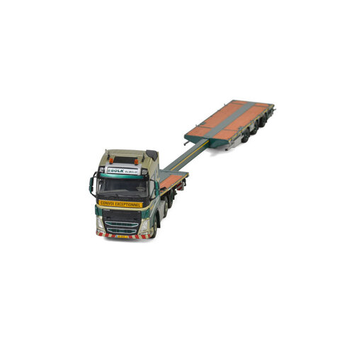 WSI Models 01-2871 - Bolk Transport - Volvo FH4 met semi dieplader (1:50)