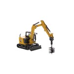 Diecast Masters CAT 308 CR midi kraan met toebehoren (1:50)