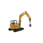 Diecast Masters CAT 308 CR midi kraan met toebehoren (1:50)