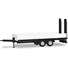 Herpa Vrachtwagen tandem aanhanger met ramps (1:87)