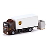 Siku 1997 - MAN vrachtwagen UPS met laadbak en laadklep