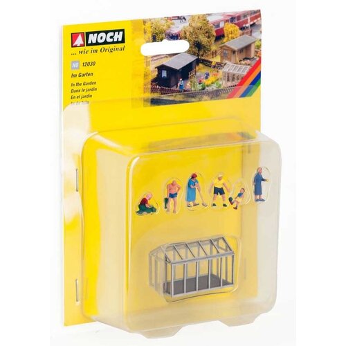 Noch In de tuin figuren set (1:87) - Noch