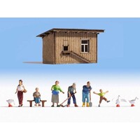 Noch Op de boerderij figuren set (1:87)