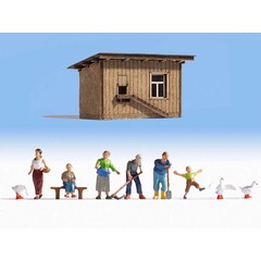 Noch Op de boerderij figuren set (1:87) - Noch