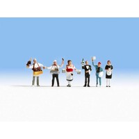 Noch Bedienend personeel figuren set (1:87)