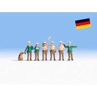 Noch Politie agenten Duitsland figuren set (1:87) - Noch