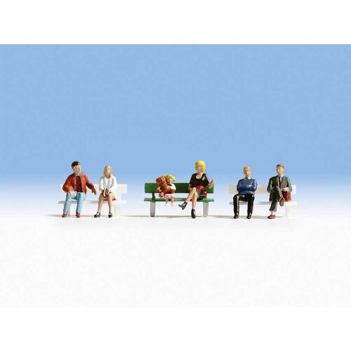 Noch Zittende personen figuren set (1:87)