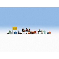 Noch Reizigers met toebehoren figuren set (1:87)