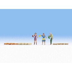 Noch Planten water geven figuren set (1:87)